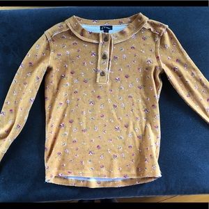 Long sleeve floral shirt from Art Class